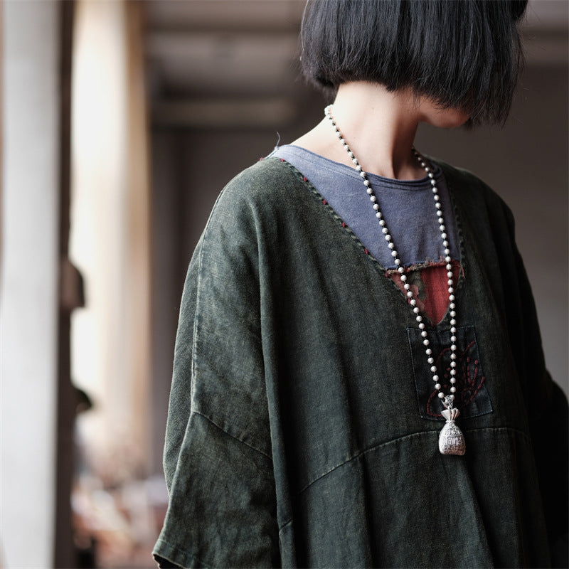 Vestido túnica vintage Aura