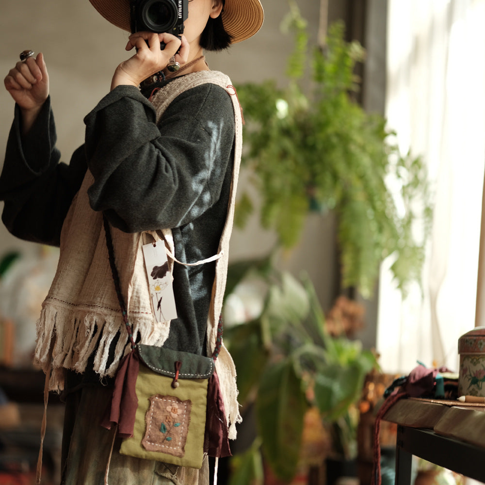 Blusa de lino Boho Breeze