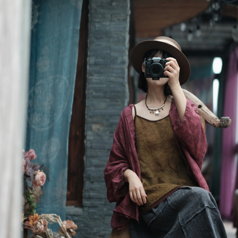 Blusa de tiras Vintage Bloom