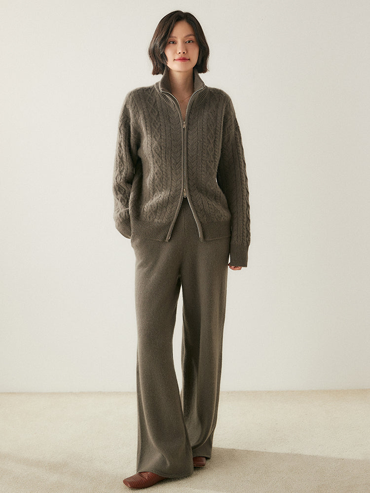 Cárdigan de mezcla de cachemira Heritage