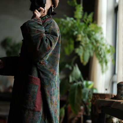 Fernwood Floral Corduroy Parka