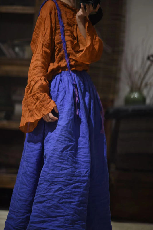 Blusa con volantes Rami