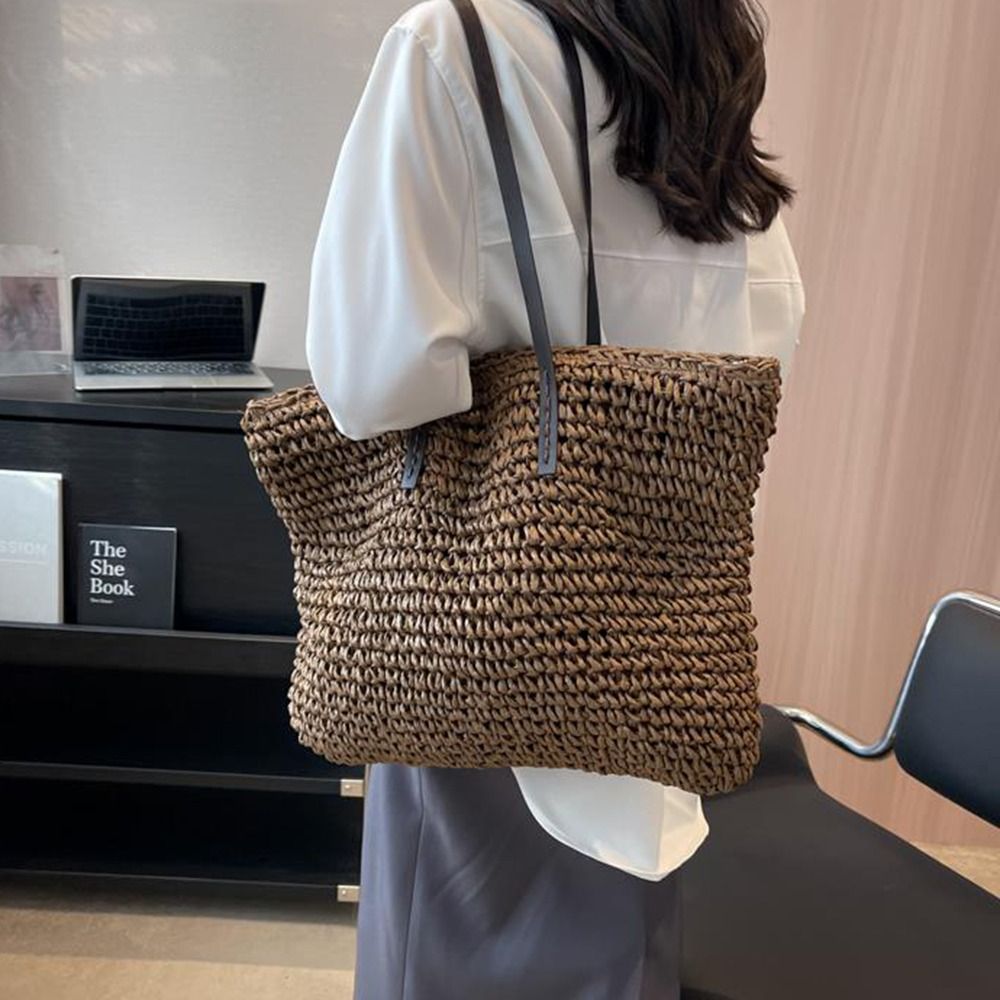 Bolso tote tejido Marea