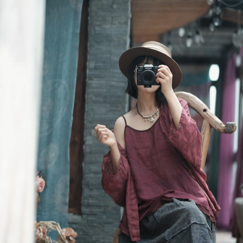 Blusa de tiras Vintage Bloom