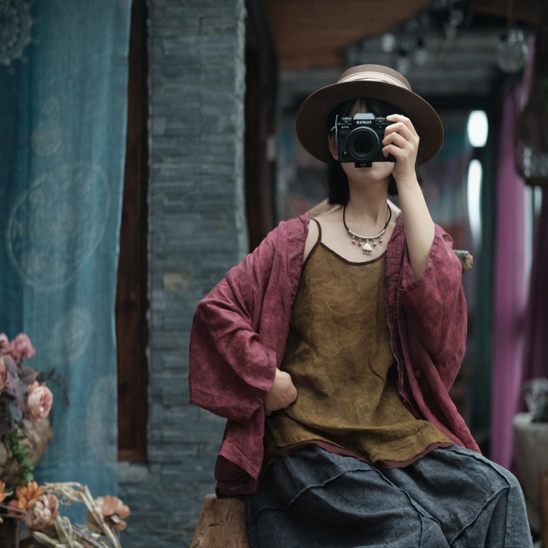 Blusa de tiras Vintage Bloom