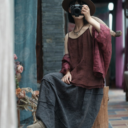 Blusa de tiras Vintage Bloom