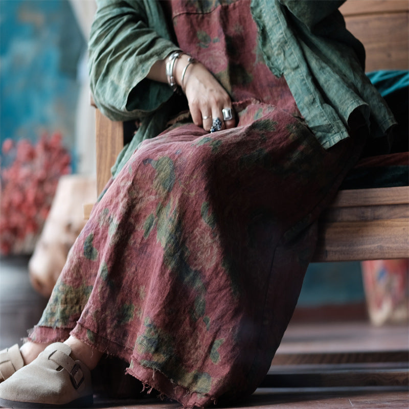 Falda de lino Vintage Breeze