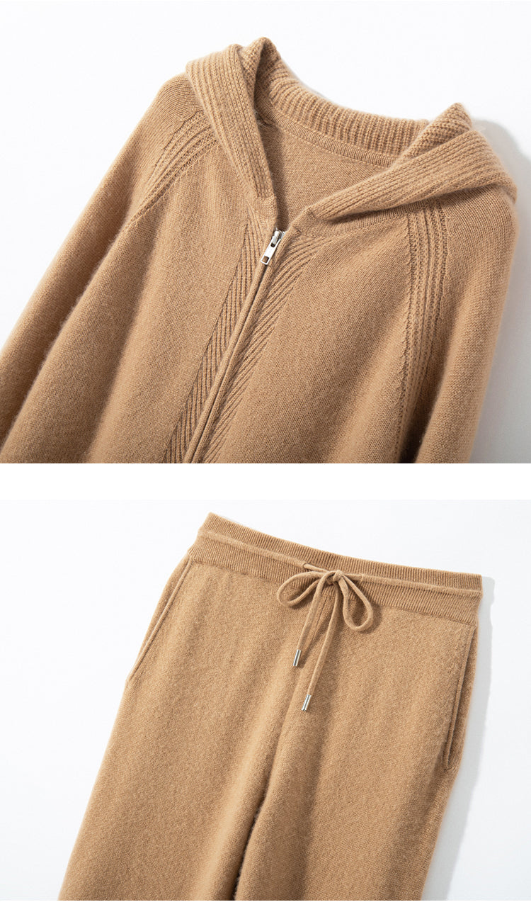 Conjunto de lujo de cachemira