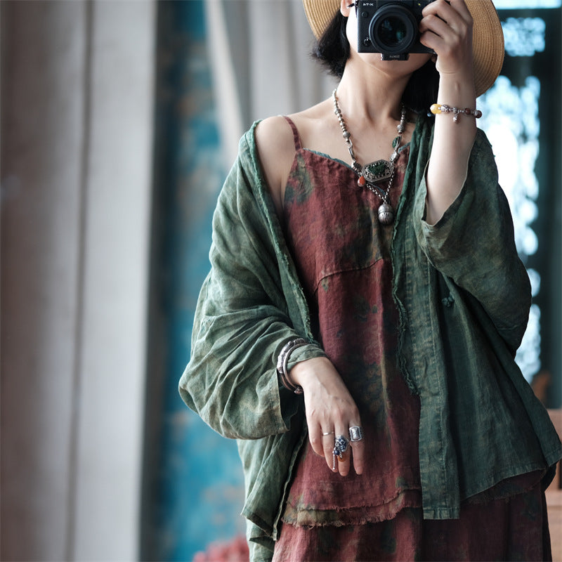 Camisola de lino Vintage Breeze