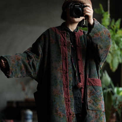 Fernwood Floral Corduroy Parka