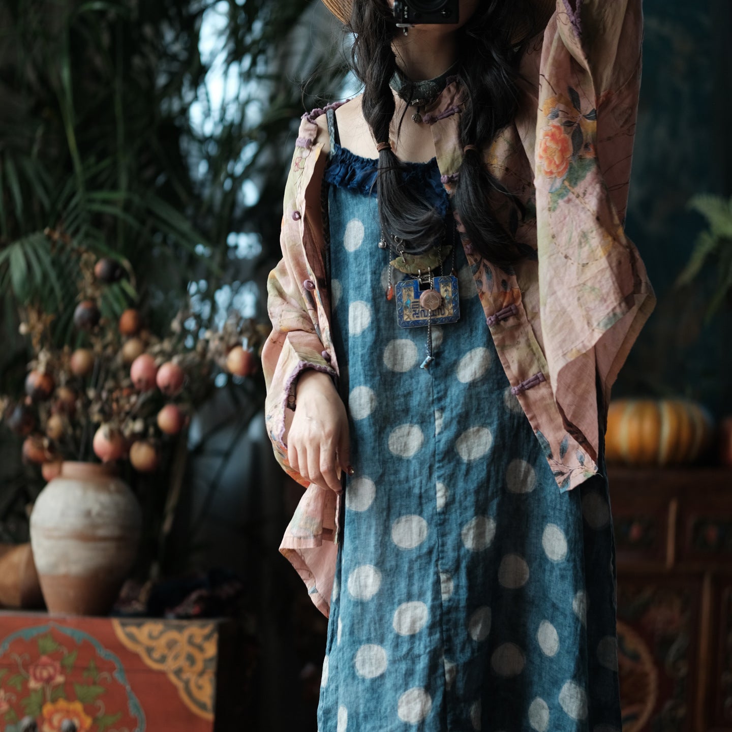 Blush Garden Ramie Jacket