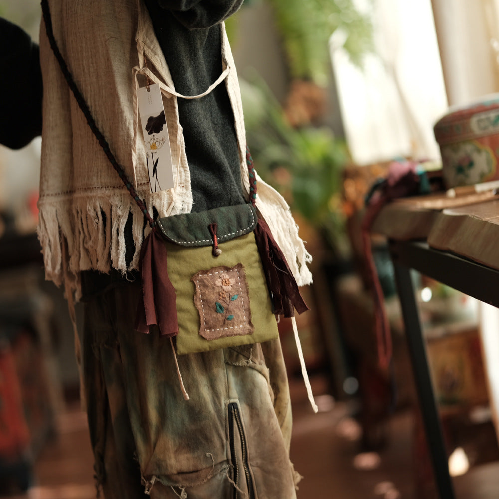 Blusa de lino Boho Breeze