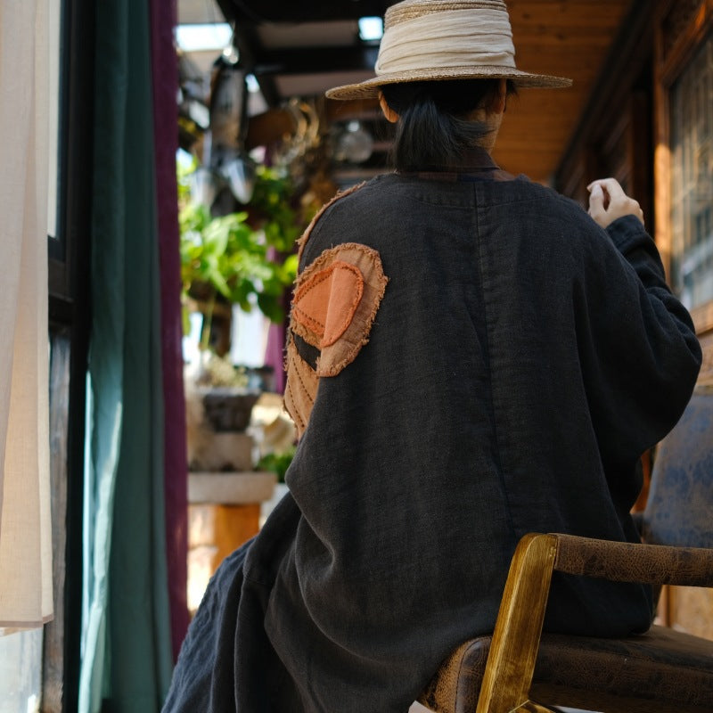 Flor de patchwork vintage