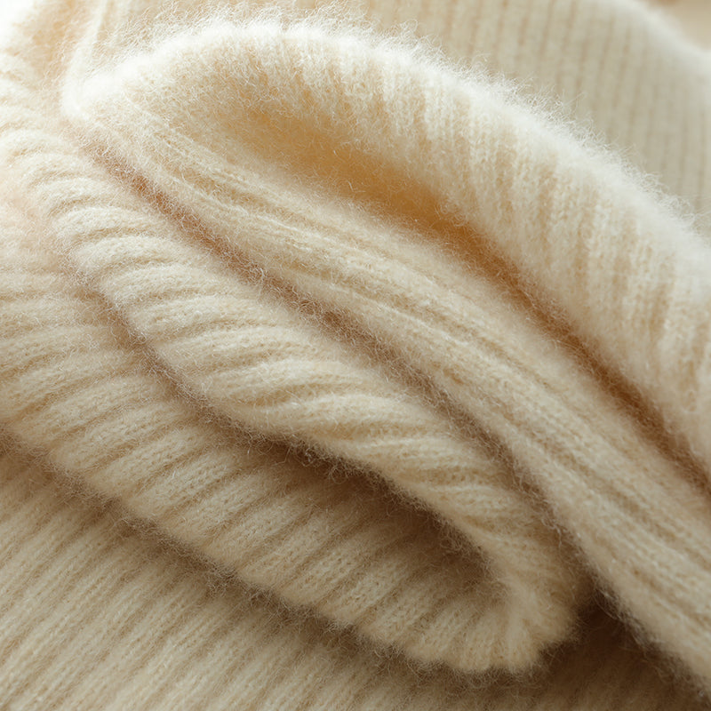 Blusa elegante sin mangas de cachemira