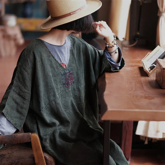 Vestido túnica vintage Aura