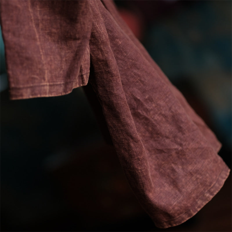 Women's Oversized Vintage Breeze Linen Shirt – Lightweight and Breathable