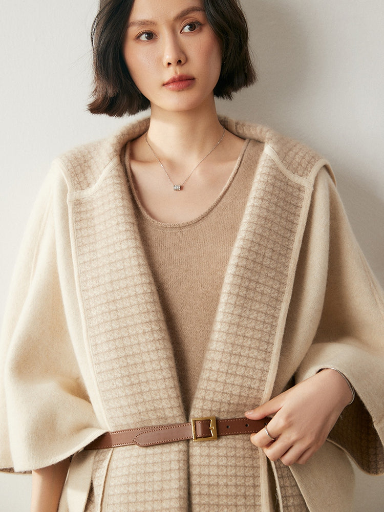 Vestido de cachemira de lujo y acogedor