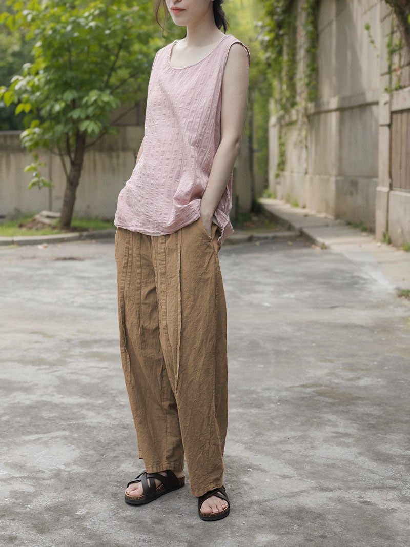 Pantalones plisados Breeze Comfort