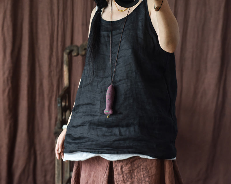 Camisola de lino vintage Bluz