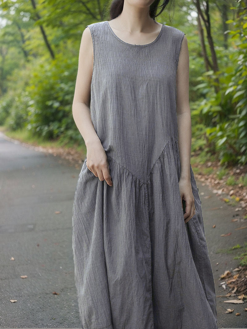 Vestido sin mangas Vintage Breeze