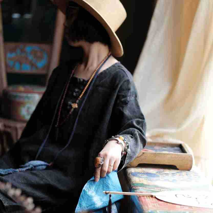 Women's Oversized Vintage Breeze Linen Shirt – Lightweight and Breathable