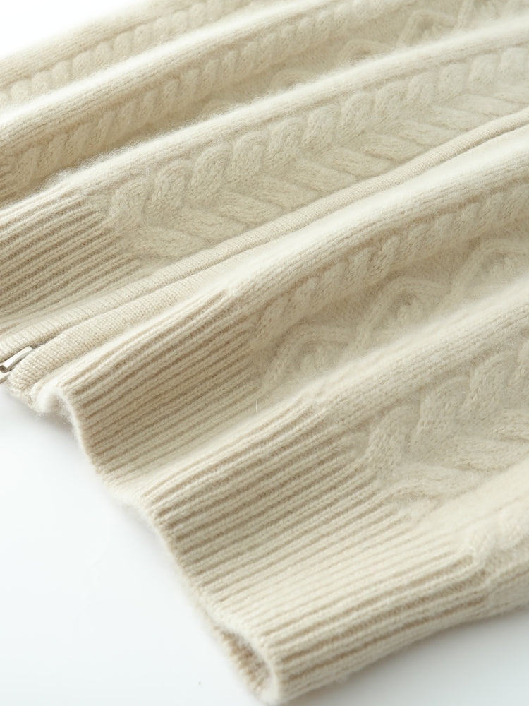 Cárdigan de mezcla de cachemira Heritage