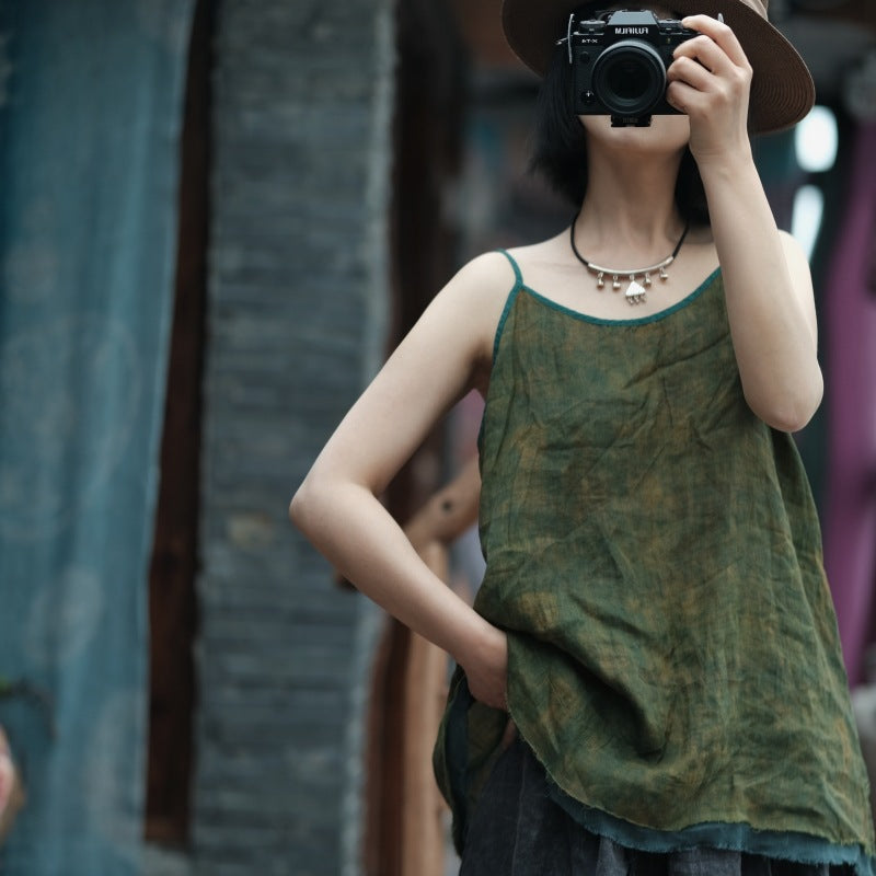 Blusa de tiras Vintage Bloom