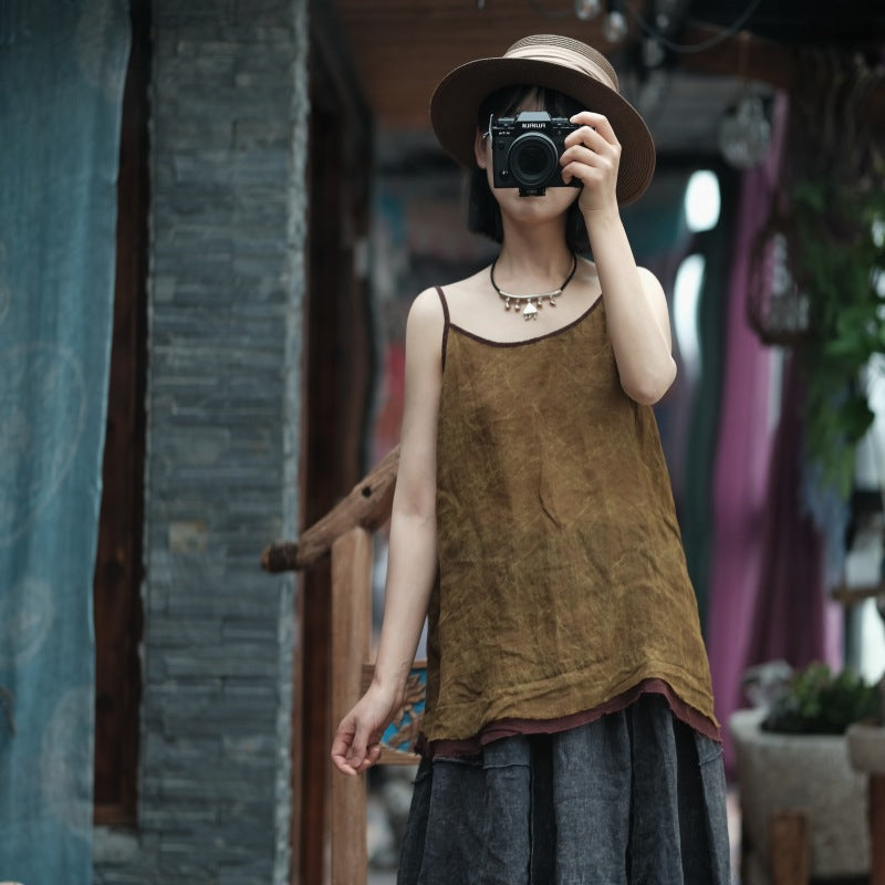 Blusa de tiras Vintage Bloom