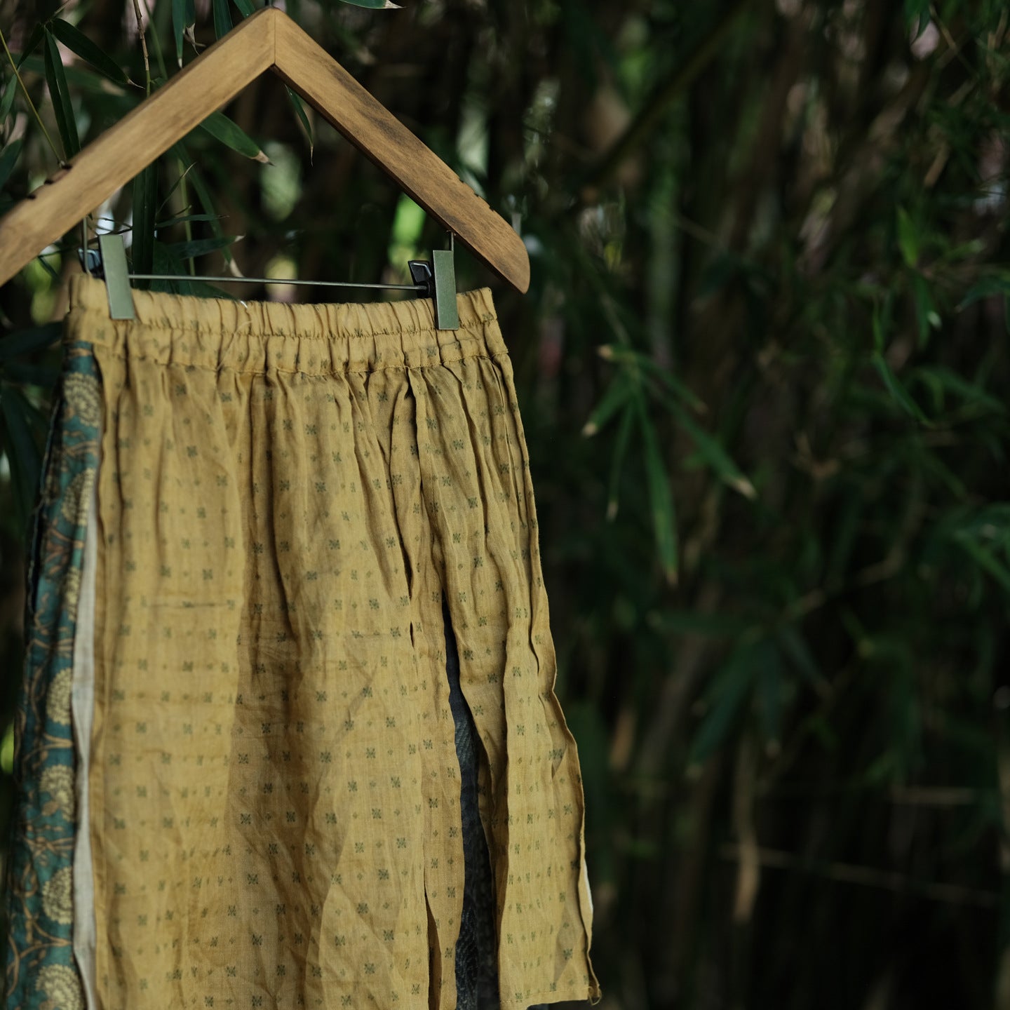 Vintage Nomad Patchwork Ramie Pants