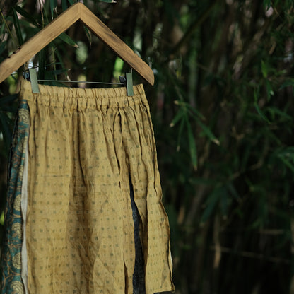 Vintage Nomad Patchwork Ramie Pants