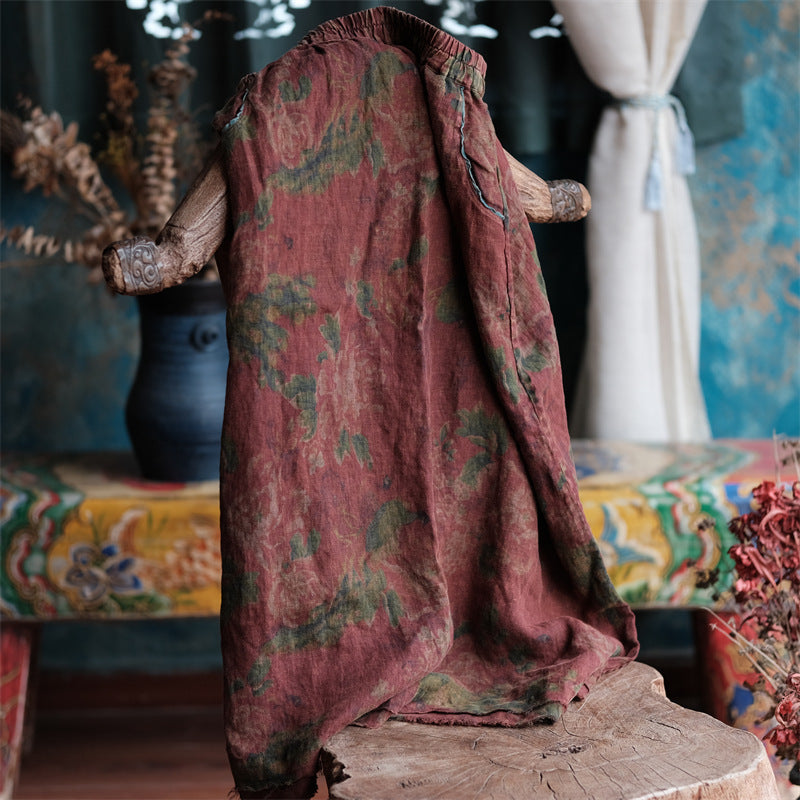 Falda de lino Vintage Breeze