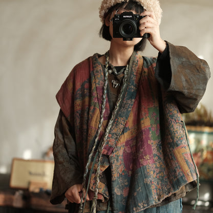 Meadow Relic Floral Cotton Vest