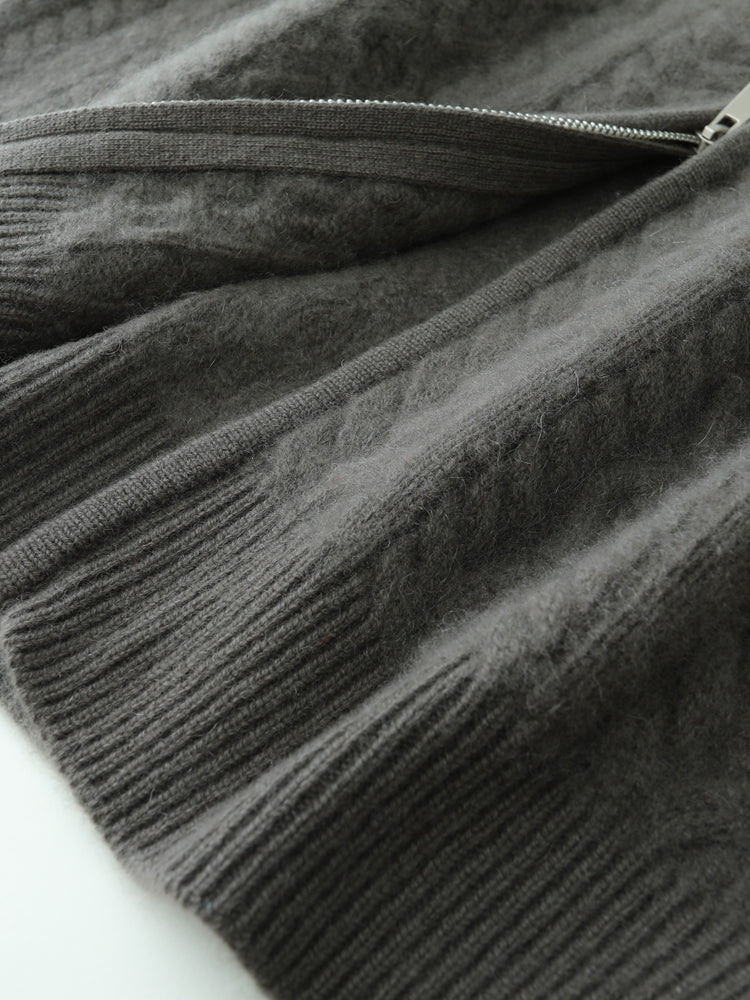 Cárdigan de mezcla de cachemira Heritage