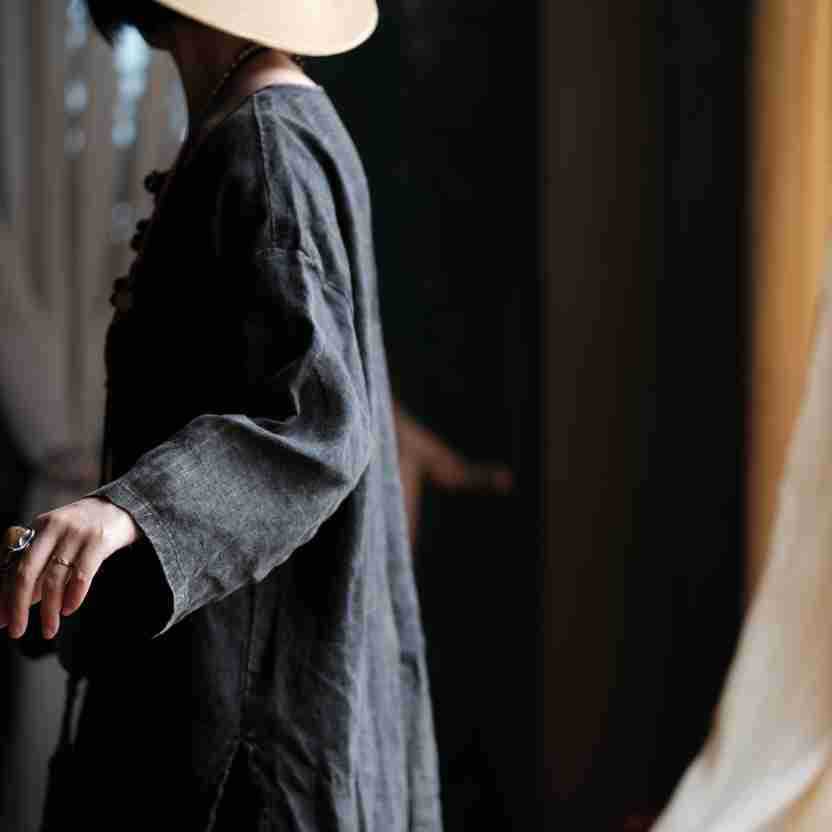 Women's Oversized Vintage Breeze Linen Shirt – Lightweight and Breathable
