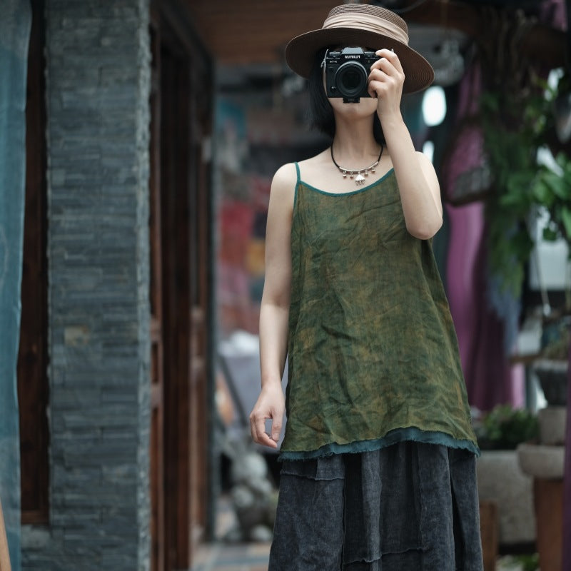 Blusa de tiras Vintage Bloom