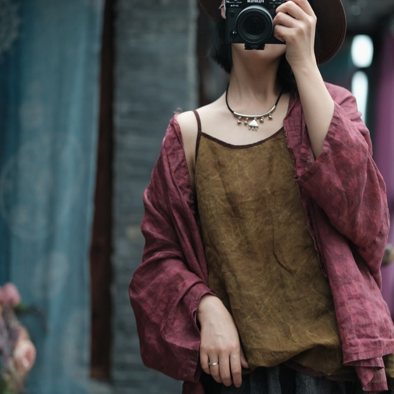 Blusa de tiras Vintage Bloom