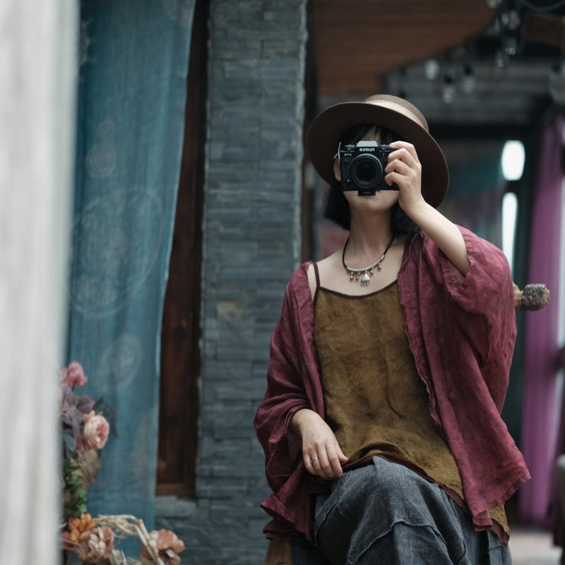 Blusa de tiras Vintage Bloom