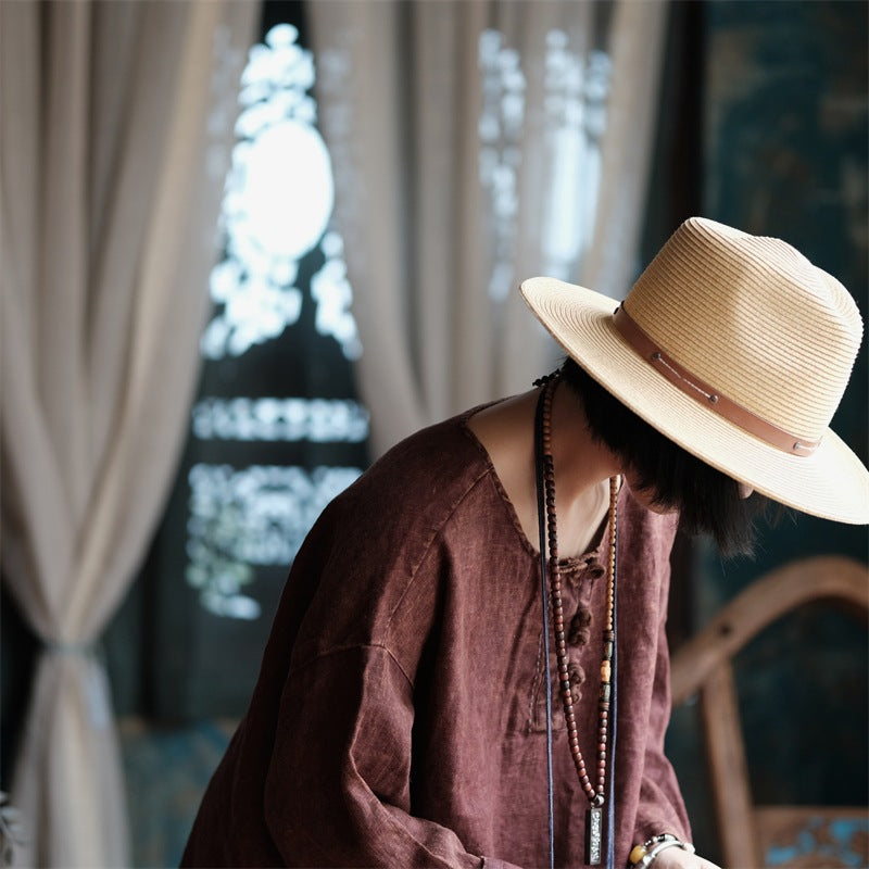 Women's Oversized Vintage Breeze Linen Shirt – Lightweight and Breathable
