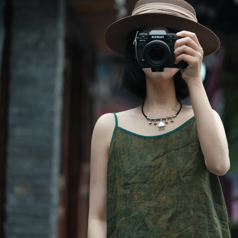 Blusa de tiras Vintage Bloom