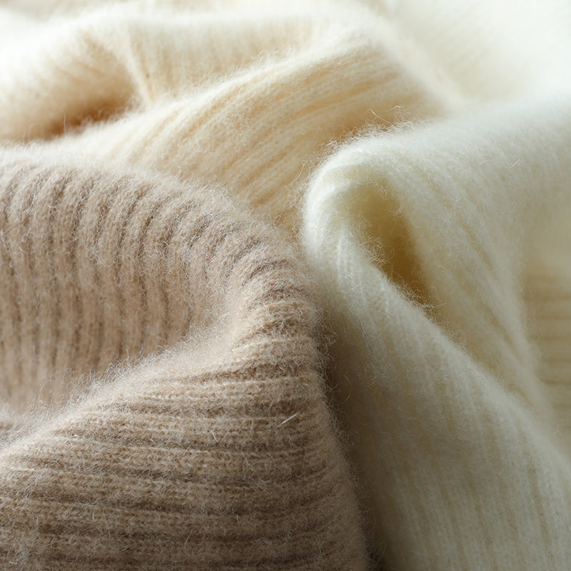 Blusa elegante sin mangas de cachemira