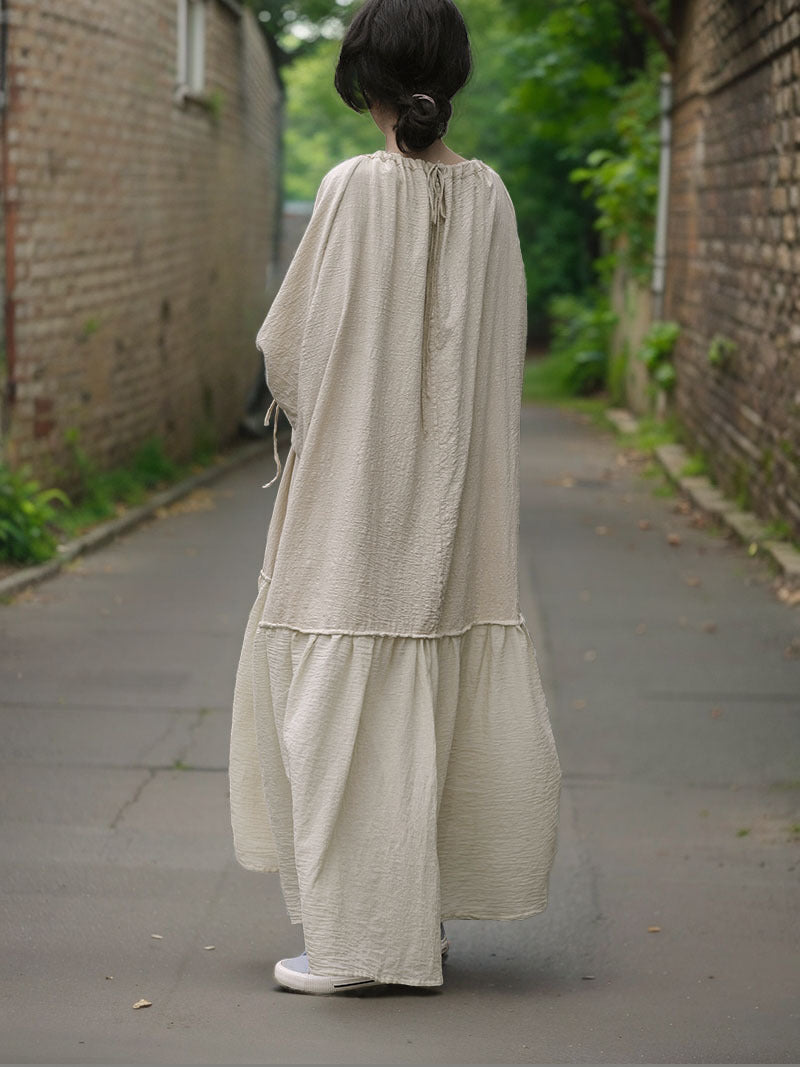 Vestido de lino Boho Breeze