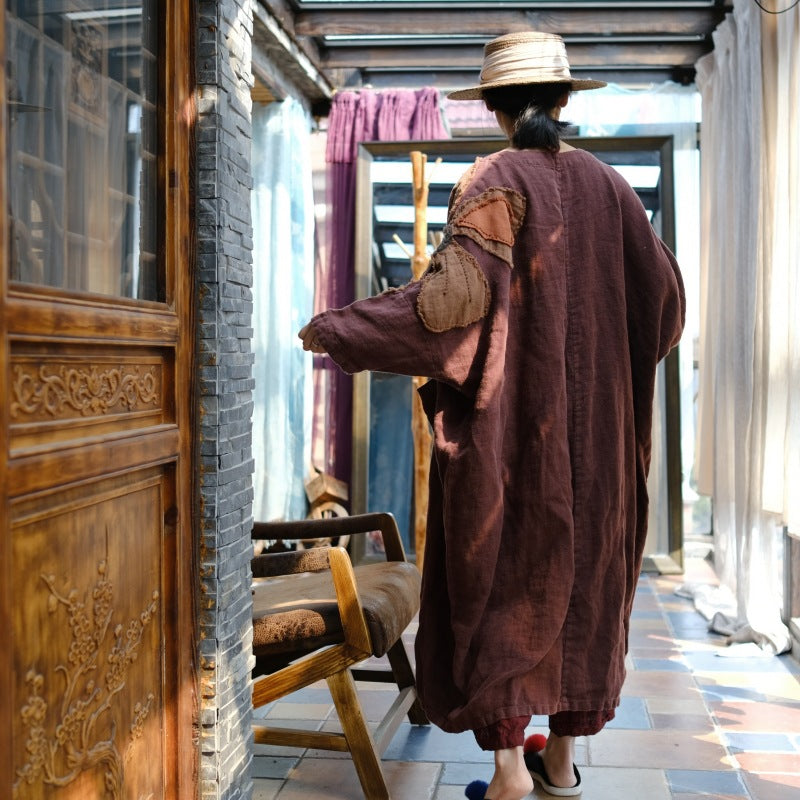 Flor de patchwork vintage