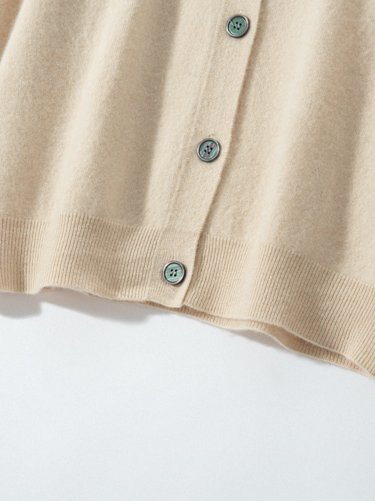 Cárdigan de cachemira Heartline