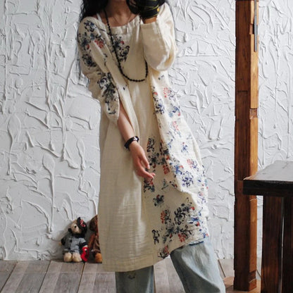 Vestido túnica Floral Breeze