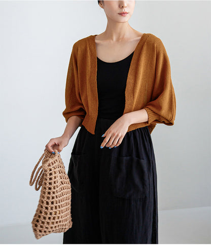 Falda-pantalón de lino de Kioto