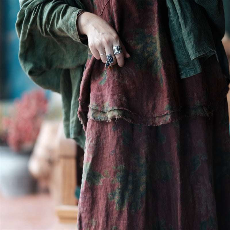 Camisola de lino Vintage Breeze