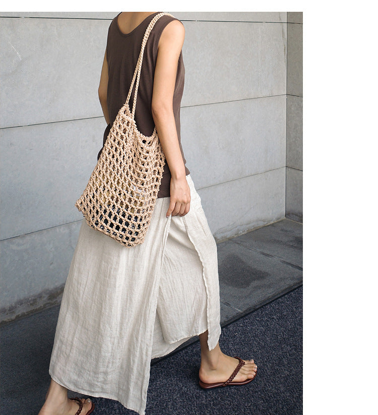 Falda-pantalón de lino de Kioto