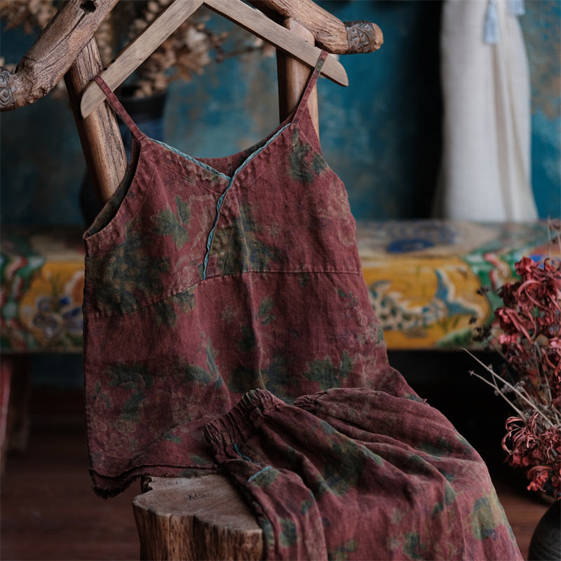 Camisola de lino Vintage Breeze