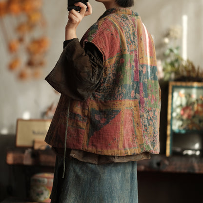 Meadow Relic Floral Cotton Vest