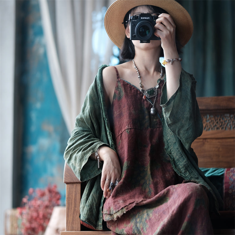 Camisola de lino Vintage Breeze